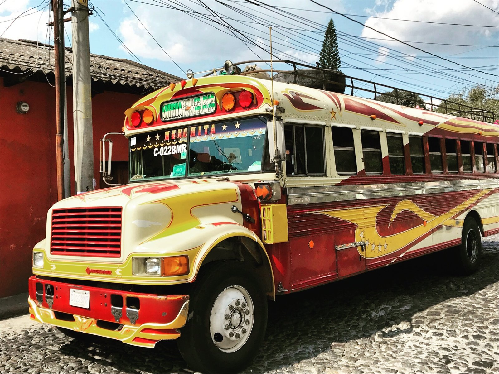 Chicken Buses Guatemala