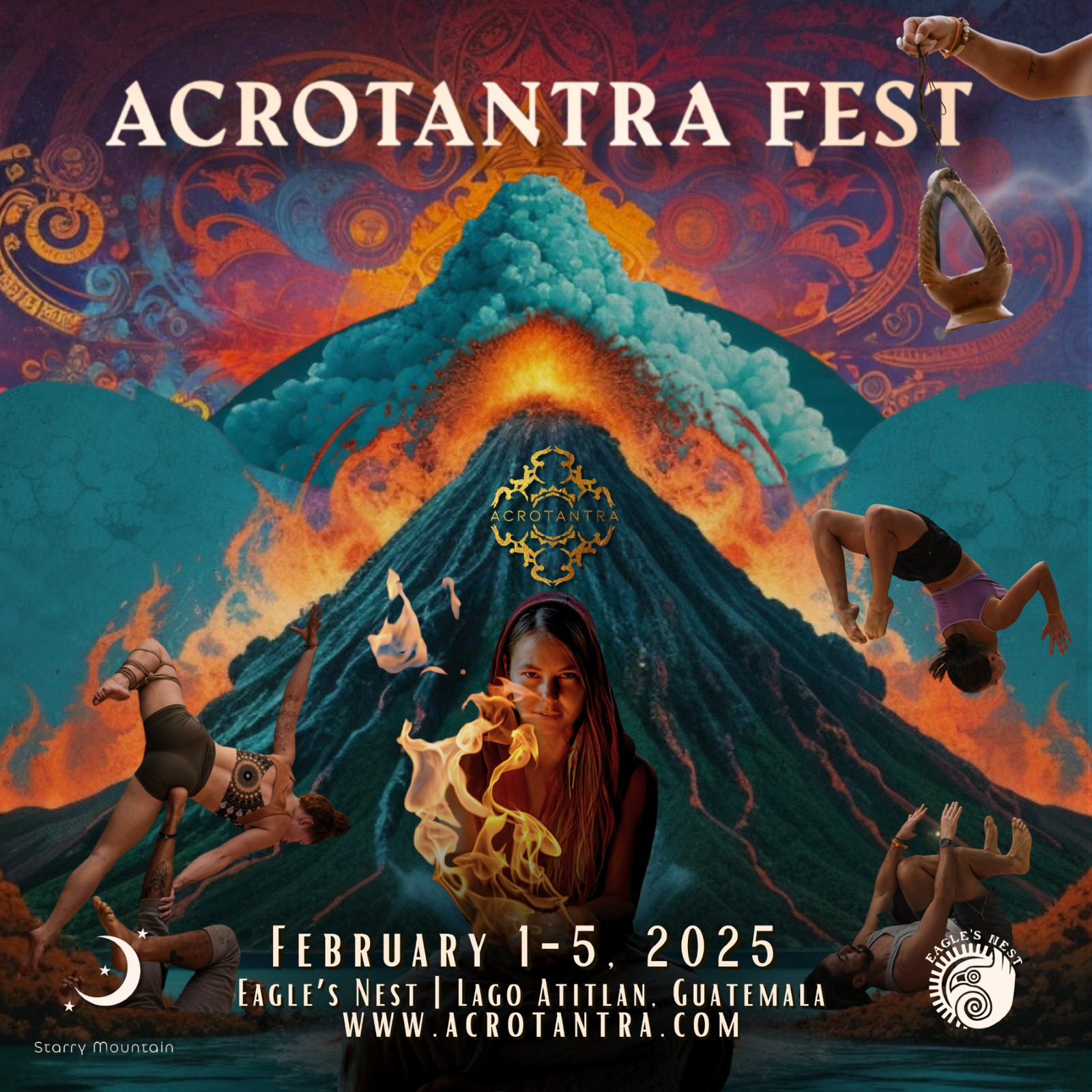 AcroTantra Festival - Eagle's Nest Atitlan - Lake Atitlan
