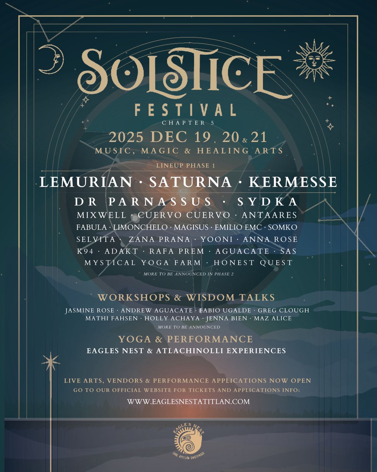 solstice festival lake atitlan