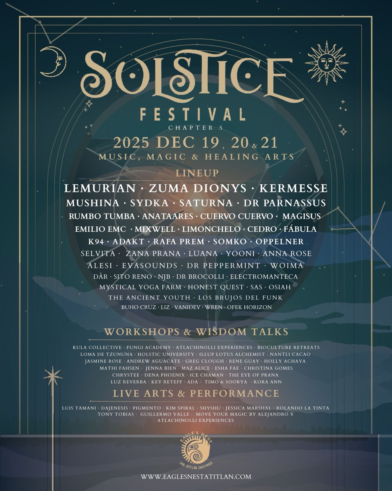 solstice festival lake atitlan